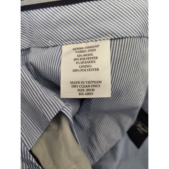 An Original Penguin by Munsingwear Men's Black /Dark Grey Dress Pants 30X30 - Picture 6 of 6